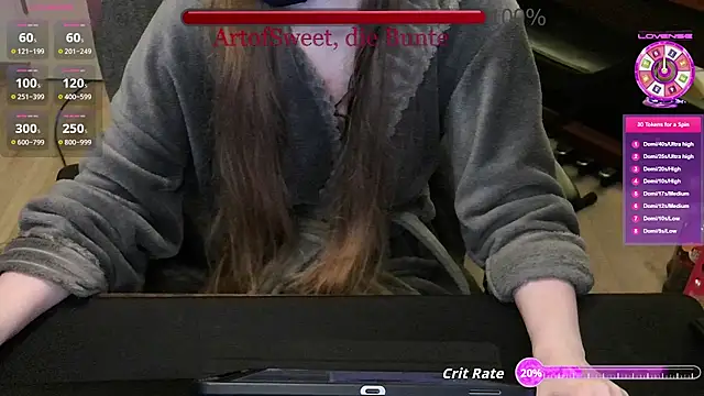 ArtofSweet online show from 07-16-26, 07:42