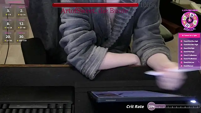 ArtofSweet online show from 07-20-26, 07:05