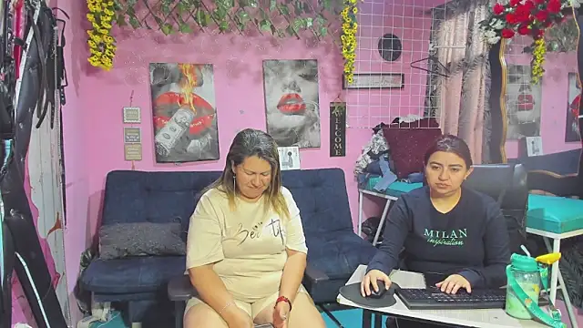 Snapshot of lesbiancuple chatting on 05-28-26, 12:24 lesbiancuple online show from 05-28-26, 12:24