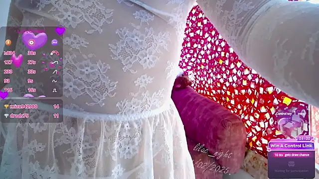 lilac night33 online show from 02-14-25, 04:41