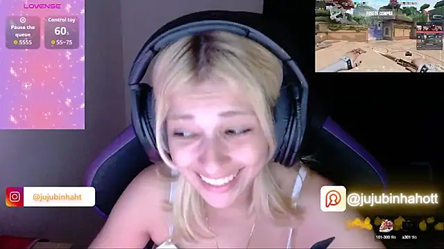 Snapshot of jujubinhahot chatting on 09-30-25, 10:37 jujubinhahot online show from 09-30-25, 10:37