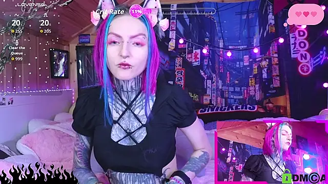 Snapshot of NekoCyber chatting on 02-18-26, 05:03 NekoCyber online show from 02-18-26, 05:03