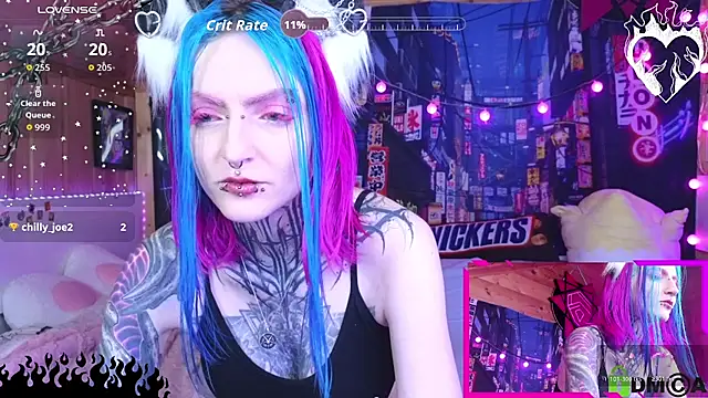 Snapshot of NekoCyber chatting on 05-17-26, 05:16 NekoCyber online show from 05-17-26, 05:16