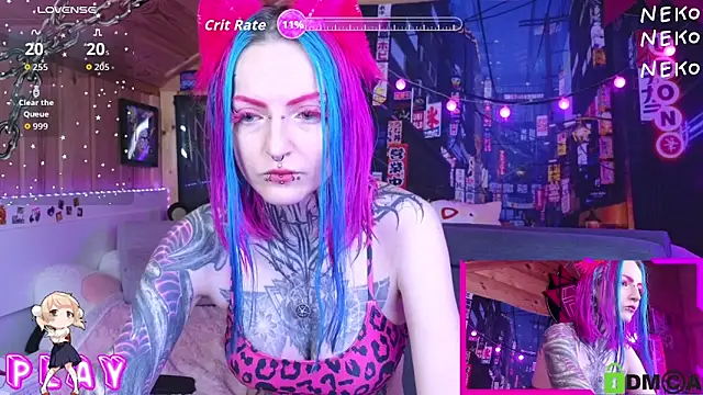Snapshot of NekoCyber chatting on 05-27-26, 05:04 NekoCyber online show from 05-27-26, 05:04