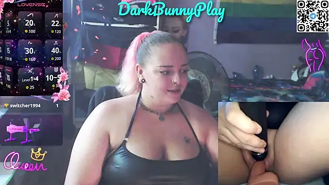 Snapshot of DarkBunnyPlay chatting on 07-22-26, 07:55 DarkBunnyPlay online show from 07-22-26, 07:55