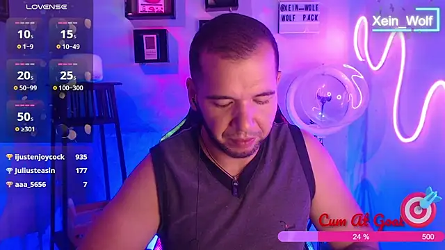 Xein WoIf online show from 02-05-25, 05:30